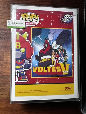 FUNKO POP! VOLTES V 897 SIGNED BY ALL CAST SDCC 2023 BIG BOYS