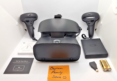 NEW Oculus Rift S PC Powered VR Gaming Headset Controllers FULL