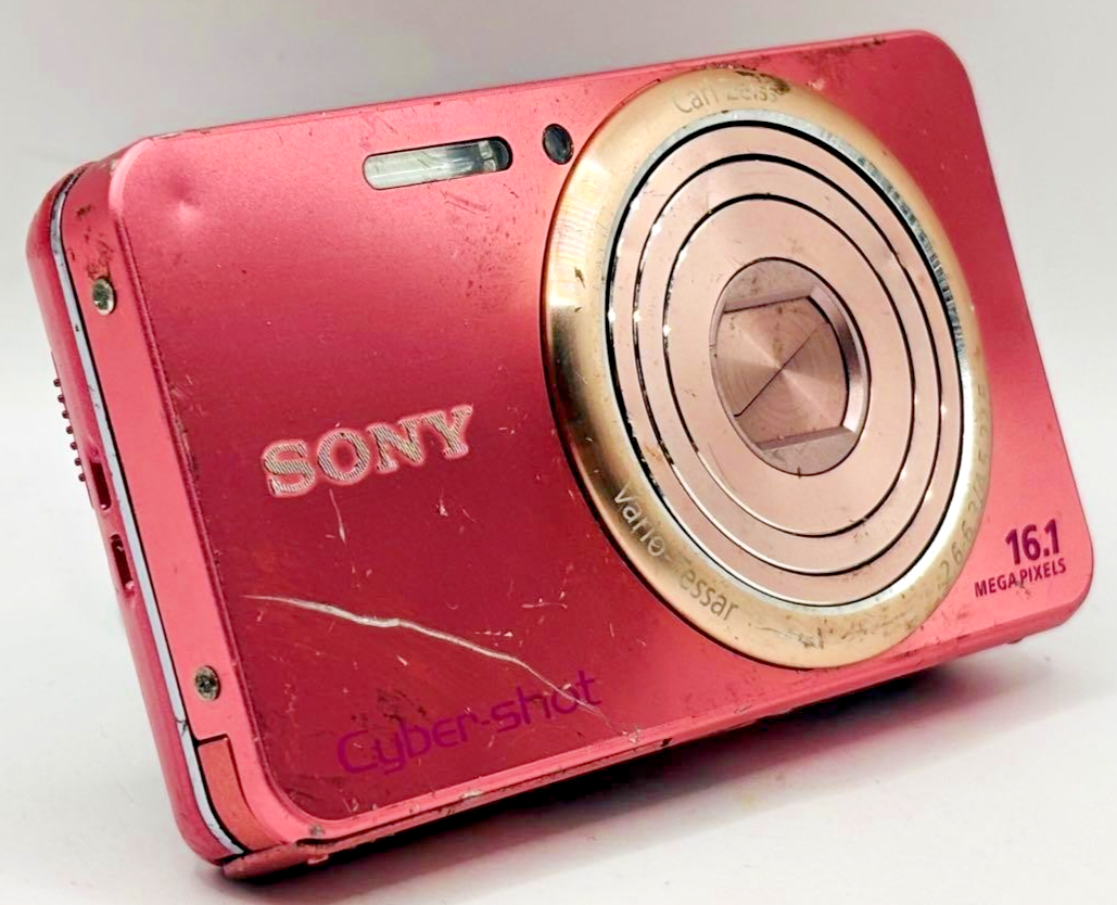 SONY Cyber-shot DSC-W570 Pink 5x Zoom 16.1 MP Digital Camera