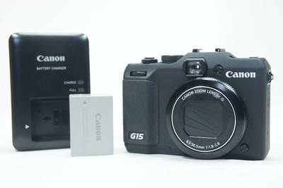 Canon PowerShot G15 12.1MP Digital Camera - Black for sale online