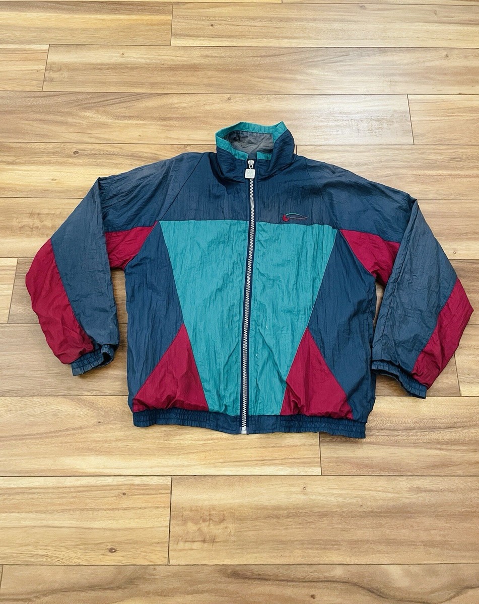 Vintage 90s Givenchy Activewear Nylon Windbreaker Jacket Mens