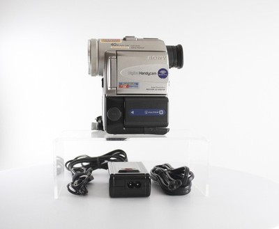 Sony NTSC Handycam MiniDV Camcorder - Silver - Video Transfer (DCR