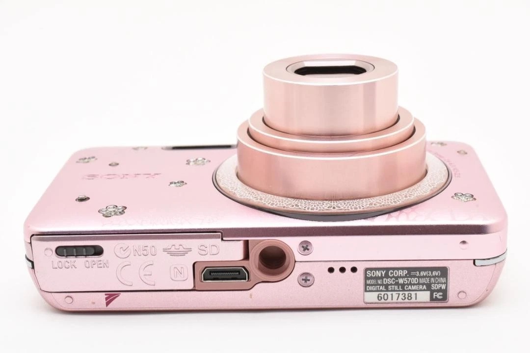 Sony Cyber Shot DSC-W570D 16.1MP 5.0x Optical Zoom Digital Camera