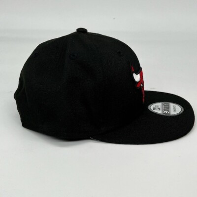 Chicago Bulls 9FIFTY NBA Adjustable Snapback New Era Cap - Black