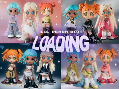 POP MART Lil Peach Riot Loading! Series Figures japan NEW | eBay
