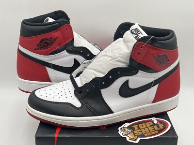 New Air Jordan 1 High Black Toe 2016 Size 11 Rare Retro Authentic
