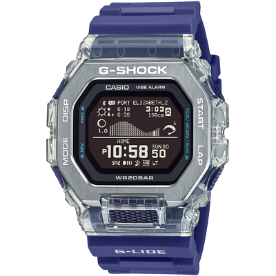 CASIO G-SHOCK GBX-100S-2JF G-LIDE Gleaming Wave Bluetooth Digital