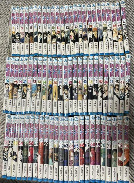 Bleach Manga Comics Vol.1-74 Complete Volume Full Set Obito Kubo