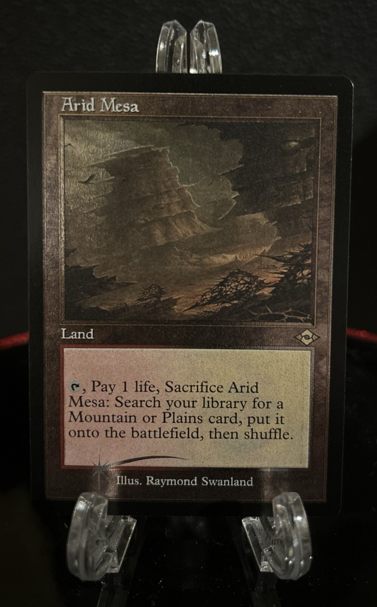 Arid Mesa MTG Retro Frame Foil Etched Modern Horizons 2 NM MH2