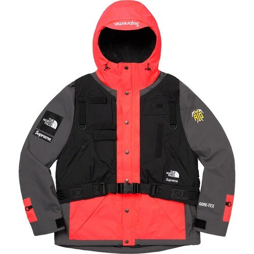 Supreme X The North Face RTG Jacket Vest - Bright Red - Size Large