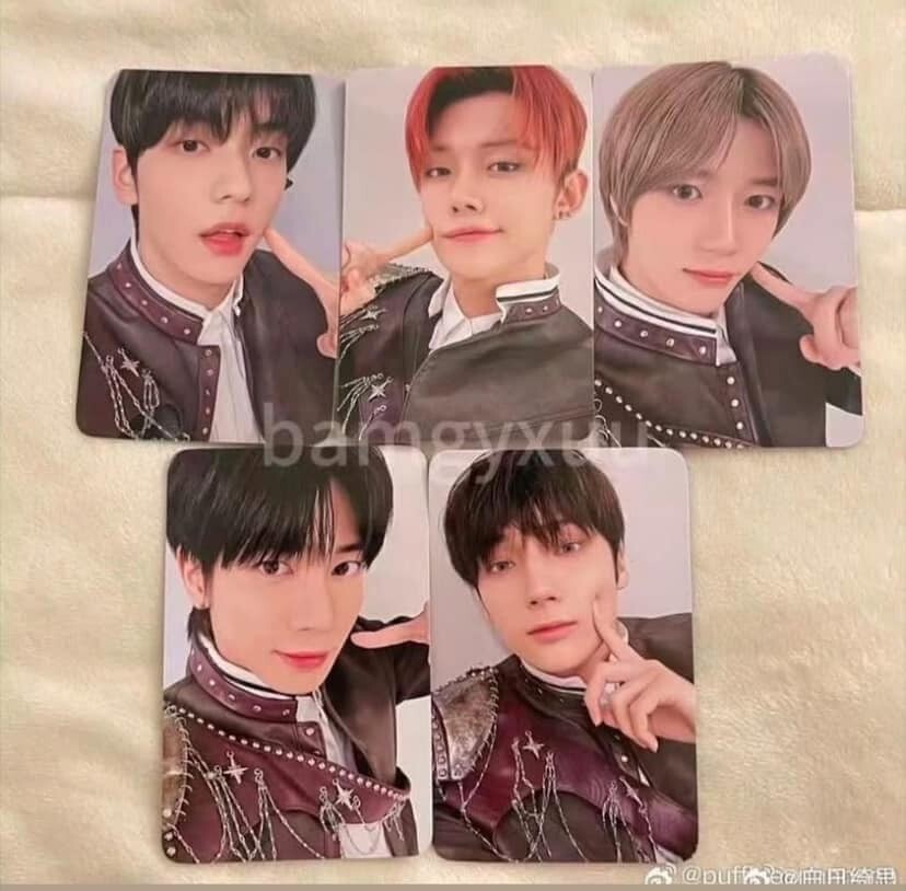 TXT THE STAR CHAPTER: SANCTUARY DEAR MY MUSE R4 PHOTOCARD OFFICIAL