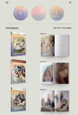 GFRIEND - Time For Us 2nd Album SEALED Midnight/ Daytime /Daybreak