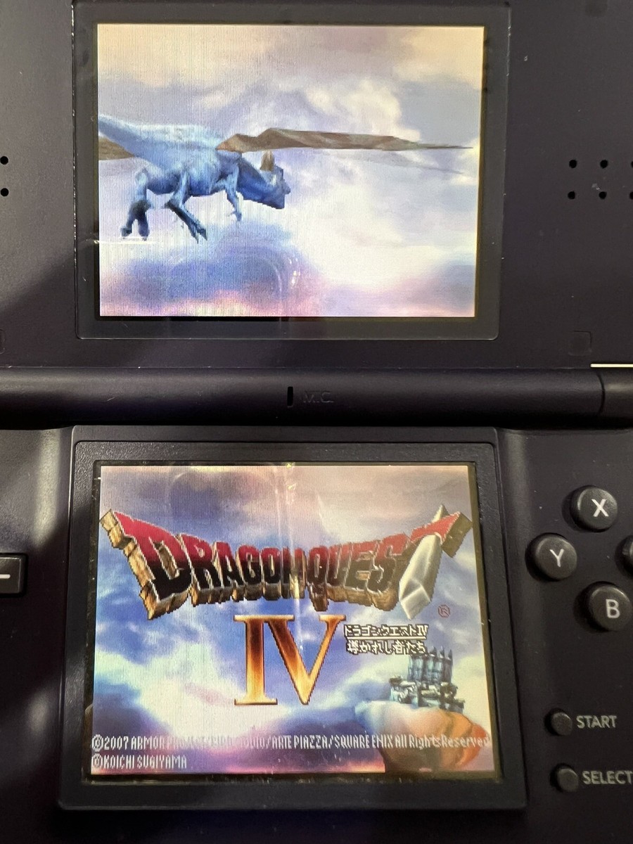 NDS Lot 4 Dragon Quest 4 5 6 9 IV V VI Ⅸ 4Set Nintendo Square