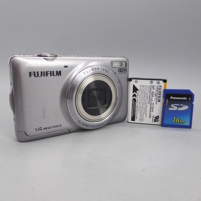 Fujifilm Digital Camera FinePix JX370 14.0MP Silver Tested | eBay