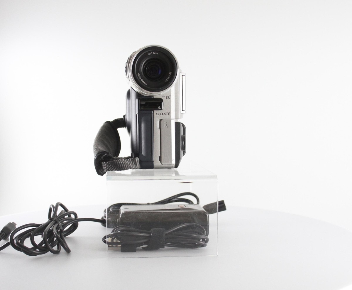 Sony NTSC Handycam MiniDV Camcorder - Silver - Video Transfer (DCR