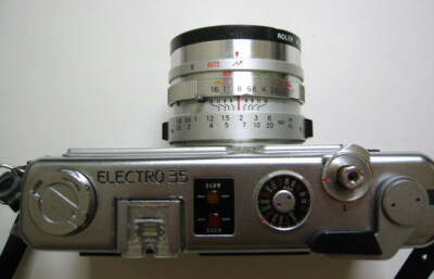 Yashica Electro 35 GSN Spiderman Camera Lens 45mm f/1.7