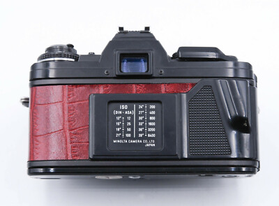 Minolta X-700 Replacement Cover | Black | Recycled Leather