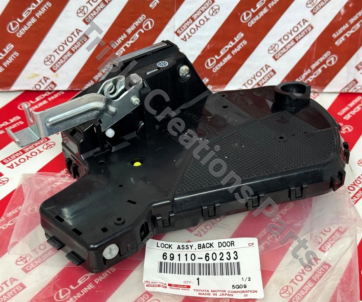 Genuine Toyota 69110-60233 Lock Assy Back Door With Motor