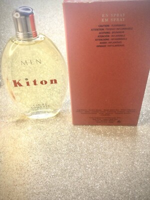 KITON MEN Eau De Toilette By Kiton 125 ML Spray VINTAGE EXTREMELY