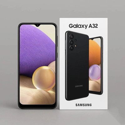 NEW Samsung Galaxy A32 5G A326U 64GB Prism Black Unlocked AT&T T