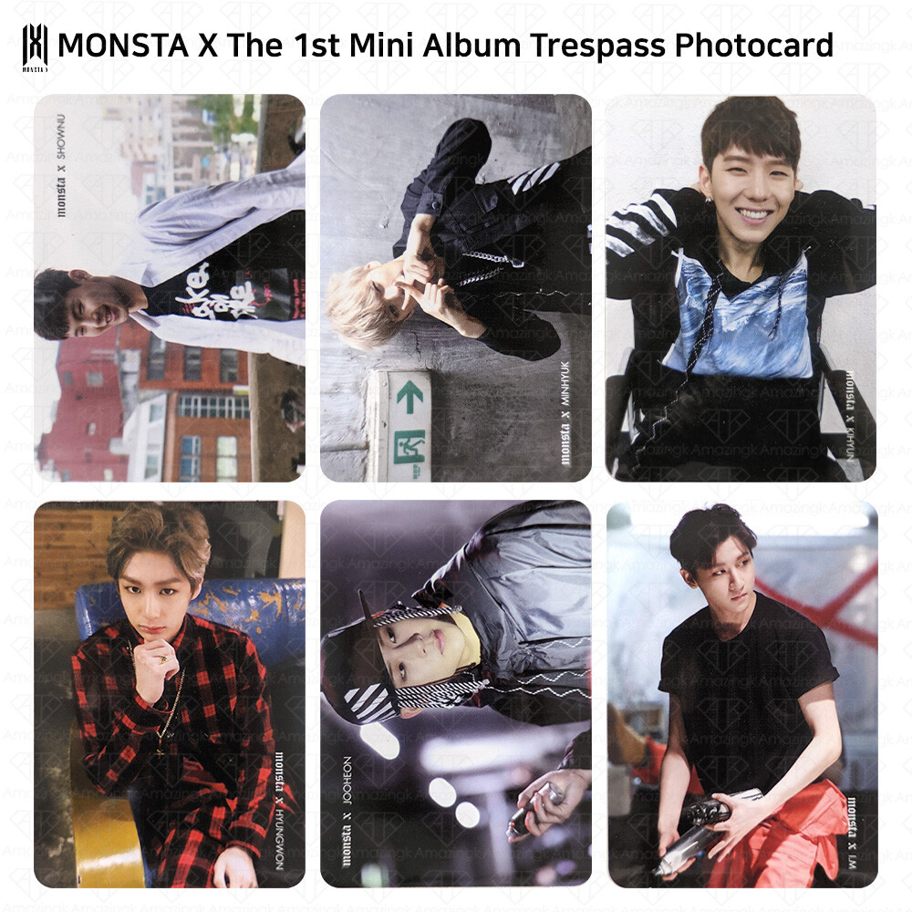 MONSTA X The 1st Mini Album Trespass Photocard KPOP K-POP I.M