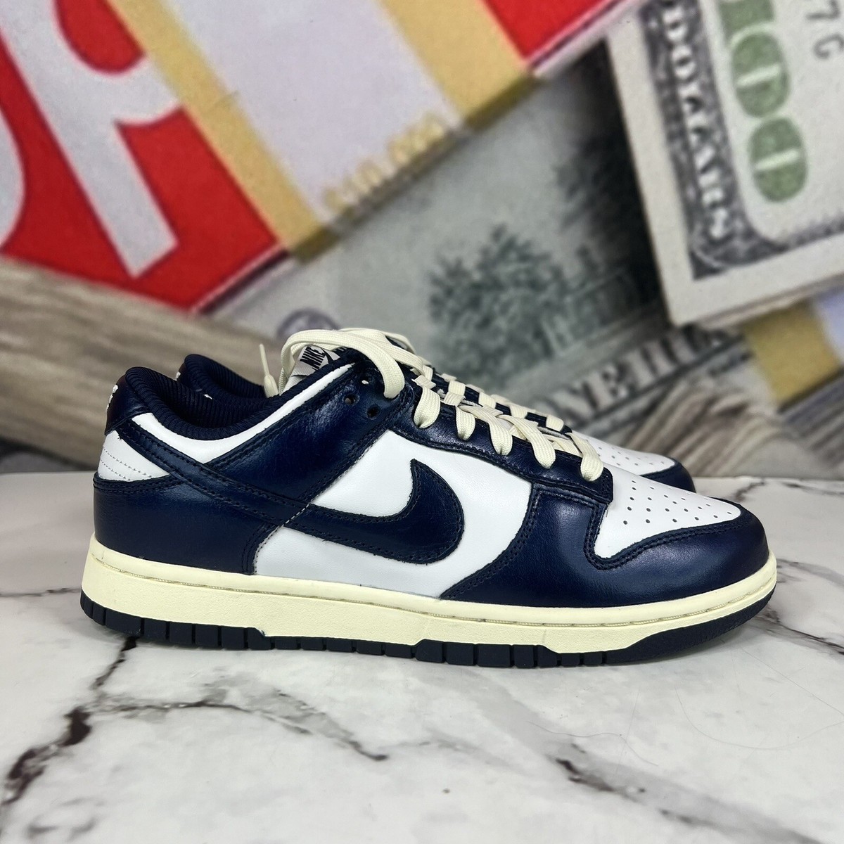 Dunk Low Premium 'Vintage Navy' (Women's) | eBay
