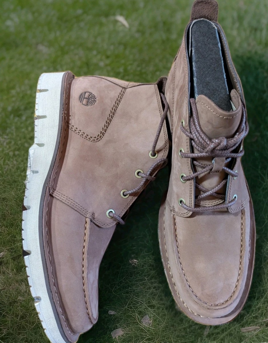 Mens Timberland Westmore Moc Toe Chukka Boot Pinecone Premium