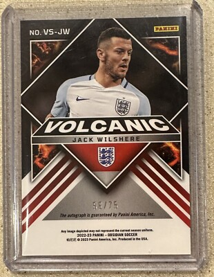 22-23 PANINI WILSHERE ウィルシャー 直筆サイン 世界8枚 22-23 PANINI