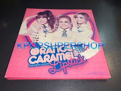 Orange Caramel 1st Album Lipstick CD Photobook Good OOP Rare OOP