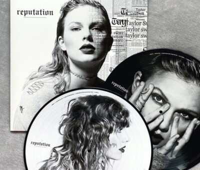 TAYLOR SWIFT REPUTATION 2x LP *LTD* PICTURE DISC VINYL 2017 BMR EU