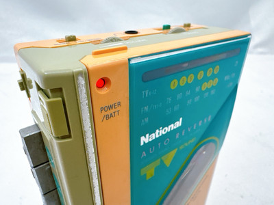 National RX-SA75 Auto Reverse Radio Vintage Cassette Player – For