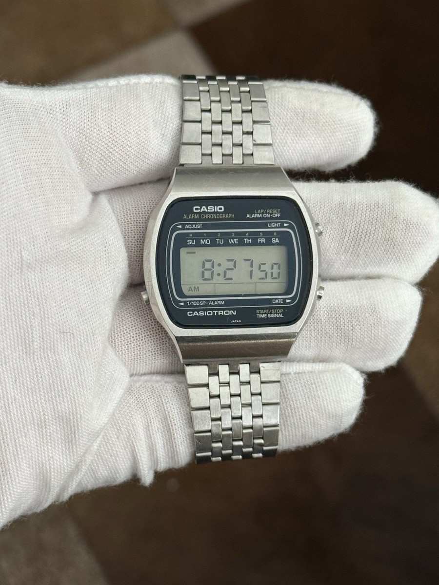 Rare Vintage Casio Casiotron 46CS-29 Men's Digital Sports Watch