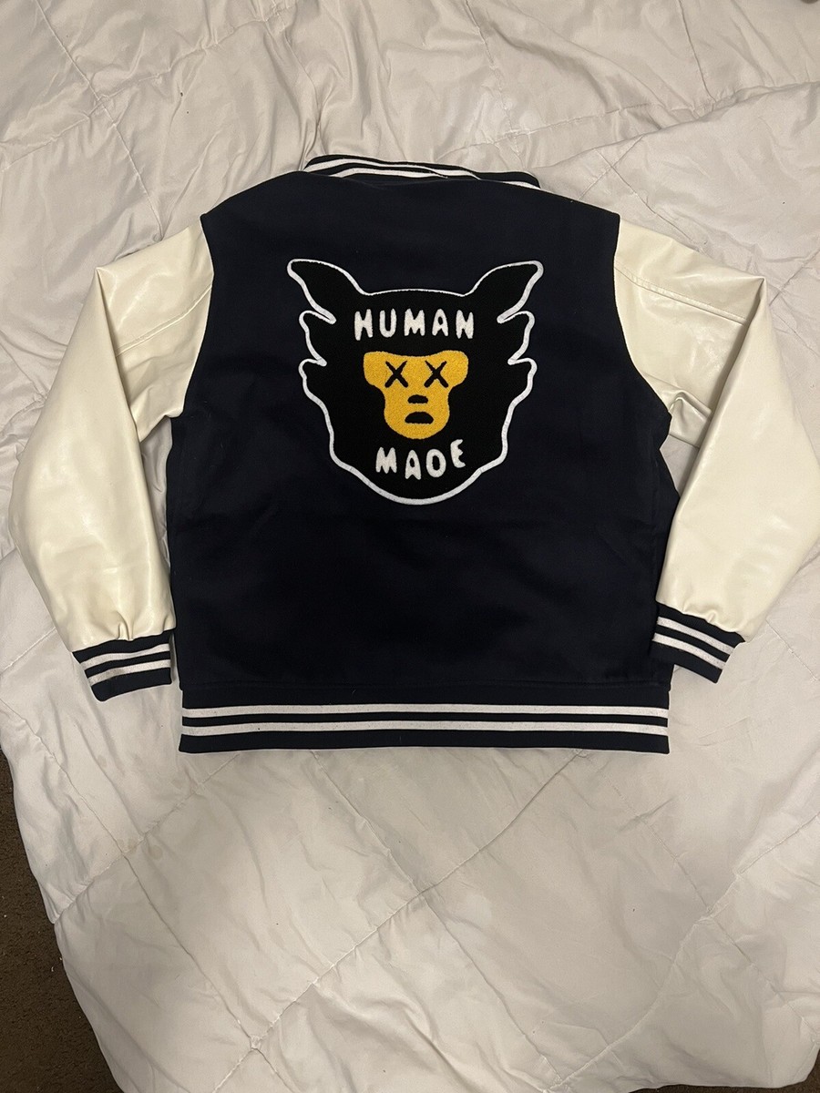 Kaws x Human Made Varsity Jacket | eBay