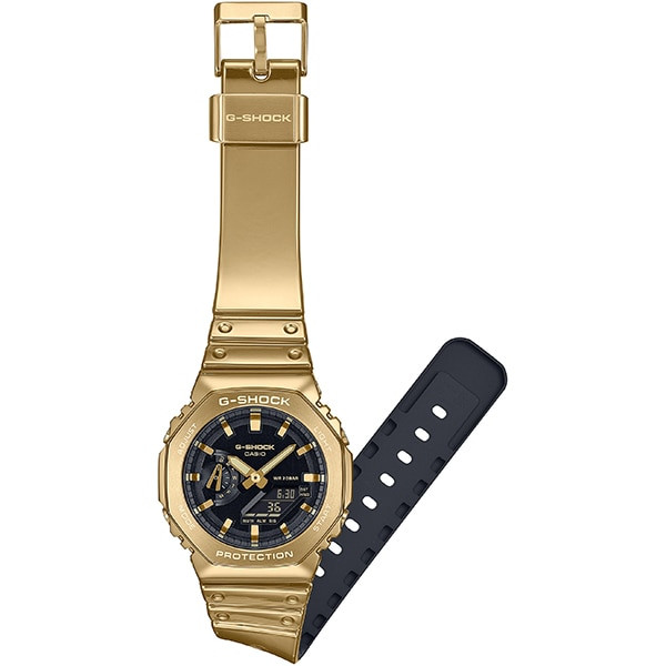 Casio G-Shock GM-2100YMG-9AJF Metal Gold Analog Digital Japan New