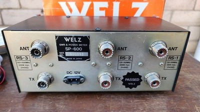 Welz SP-600 Station Power Meter Exct | eBay