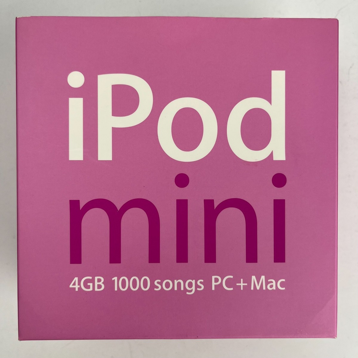 2005 Apple Pink iPod Mini 4GB 2nd Gen With Box | eBay