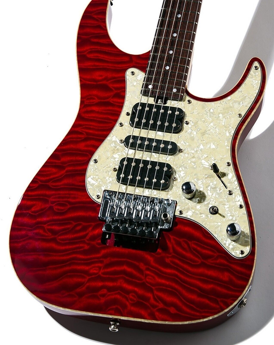 Bacchus ST Model Used Trans Red w/Soft case | eBay
