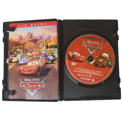 Disney PIXAR Cars Movie DVD 2009 Action Sport Rated G 116 Min