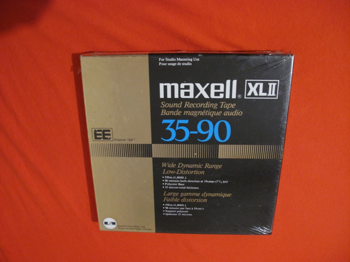 maxell XL II 35-90 EE reel to reel tape | eBay