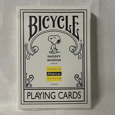 Snoopy Museum, Bicycle Playing Cards, Japan Limited. | eBay