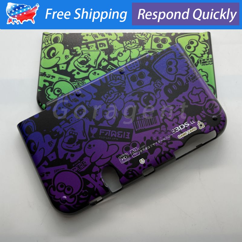 For New Nintendo 3DS XL/LL Splatoon 3 Edition A & E Protective