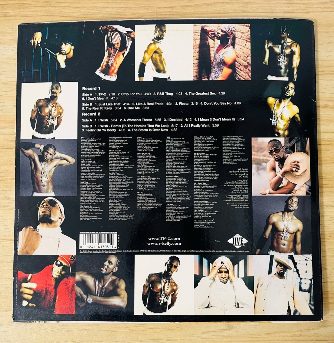 R. Kelly / TP-2.com 2000 US Original 2LP Vinyl JAY-Z Jive Records