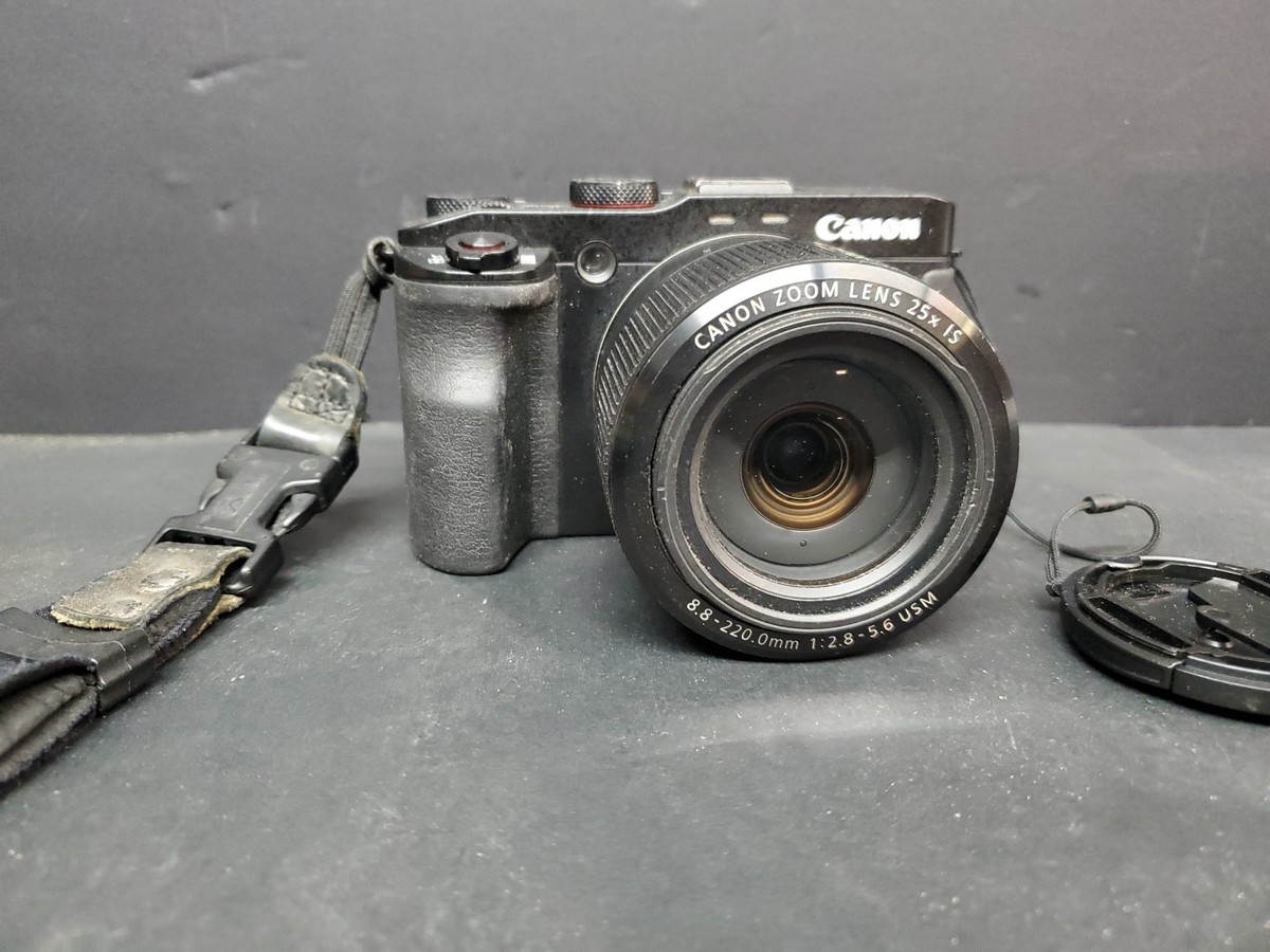 Canon Powershot G3X 20MP 25x Zoom 8.8 - 200mm 1:2.8-5.6 USM AS IS