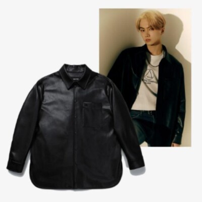 ENHYPEN BORDER DAY ONE JAY LEATHER SHIRT 01 Debut period MD