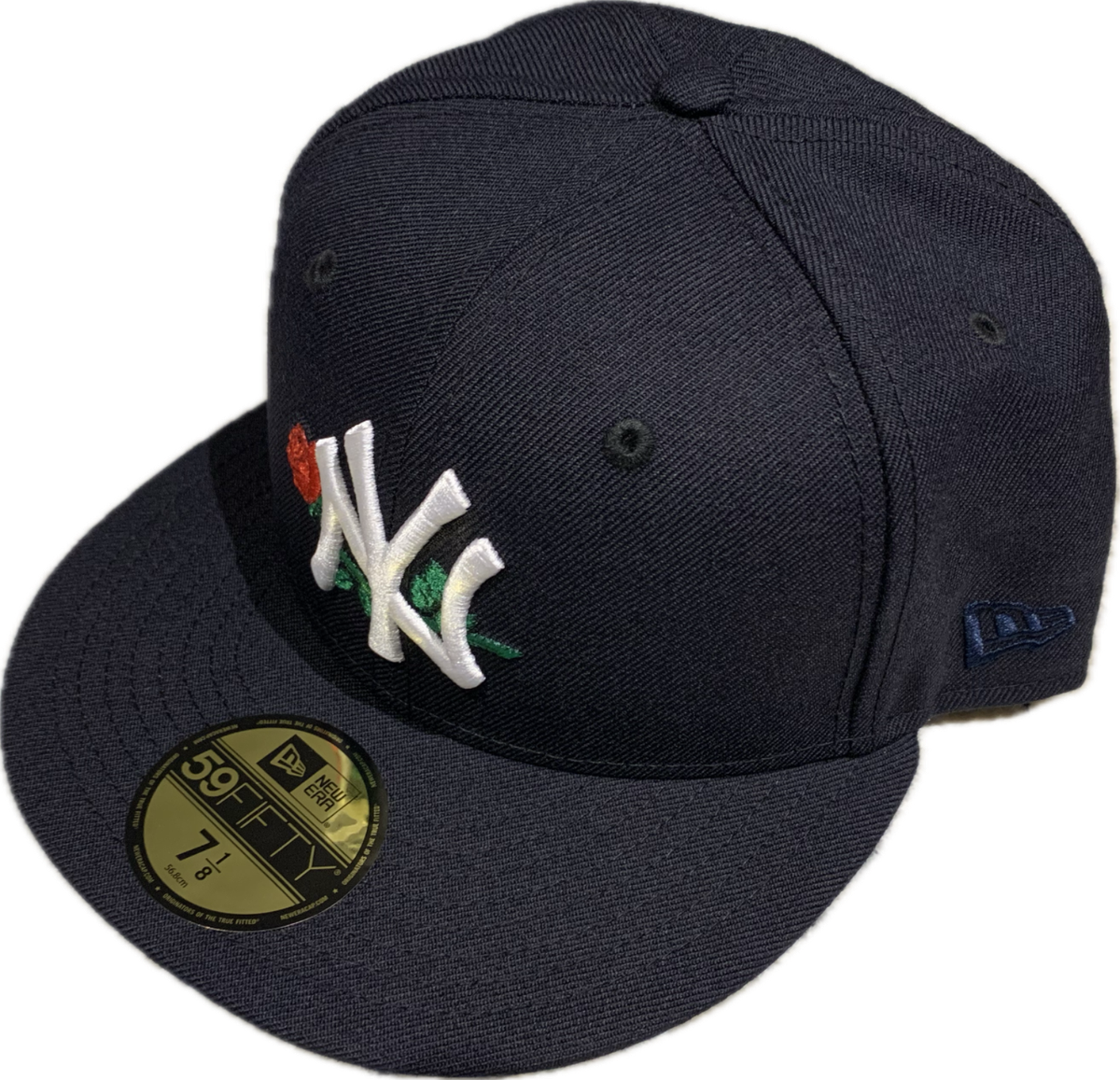 New York Yankees New Era 59fifty Custom Apple Rose Traditional