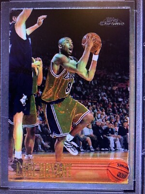 1996 Topps Chrome Kobe Bryant ROOKIE RC #138 PSA 9 MINT🔥🔥🔥 | eBay