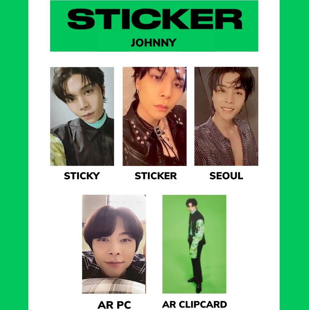 NCT 127 NCT127 3rd ALBUM Sticker photo card sticky seoul city