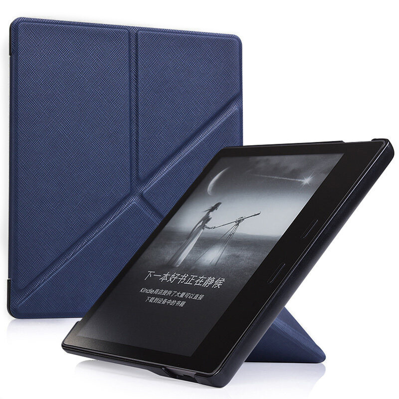 For Amazon Kindle Oasis 2/3 10th 9th PU Leather Smart Case
