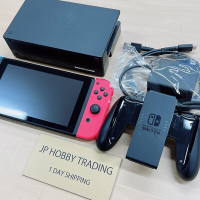 Nintendo Switch Console HAC-001 w/ Joy Con + Dock + AC +HDMI [Ship