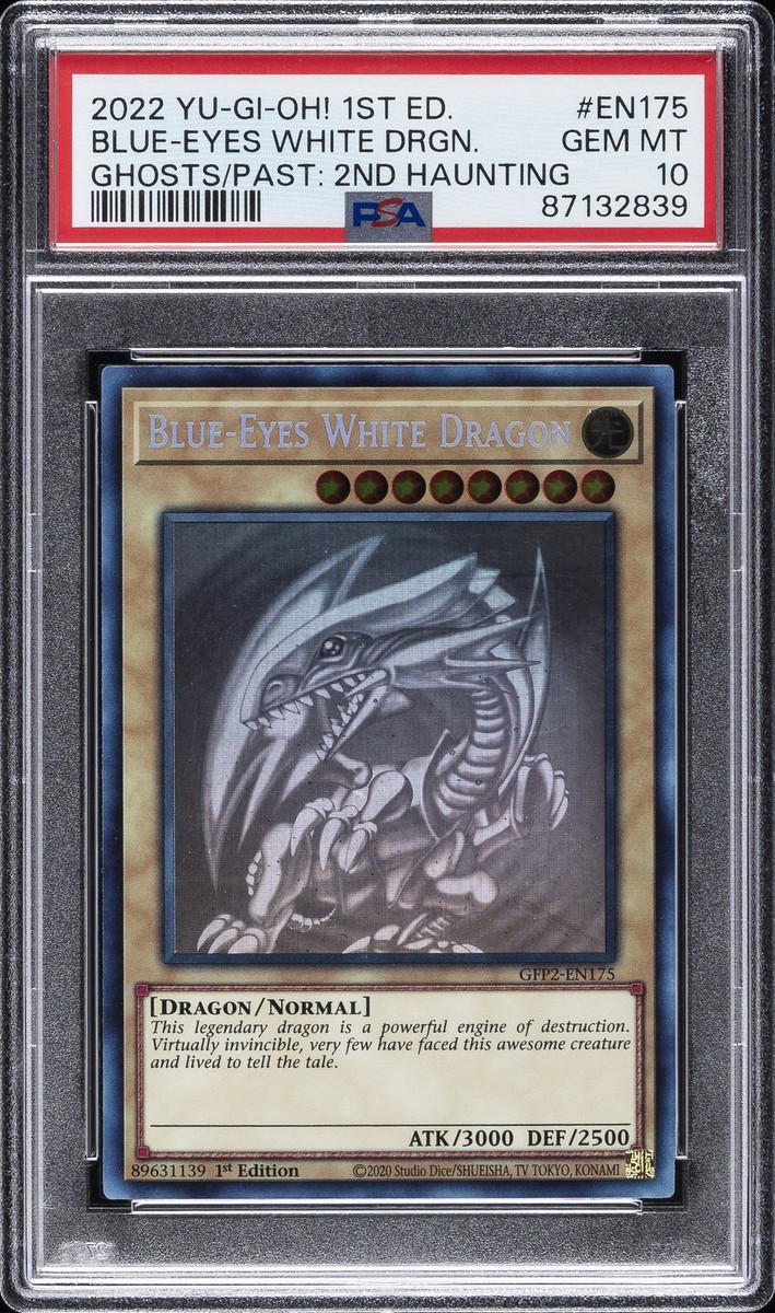 2022 1ST ED #EN175 BLUE-EYES WHITE DRAGON PSA 10 | eBay